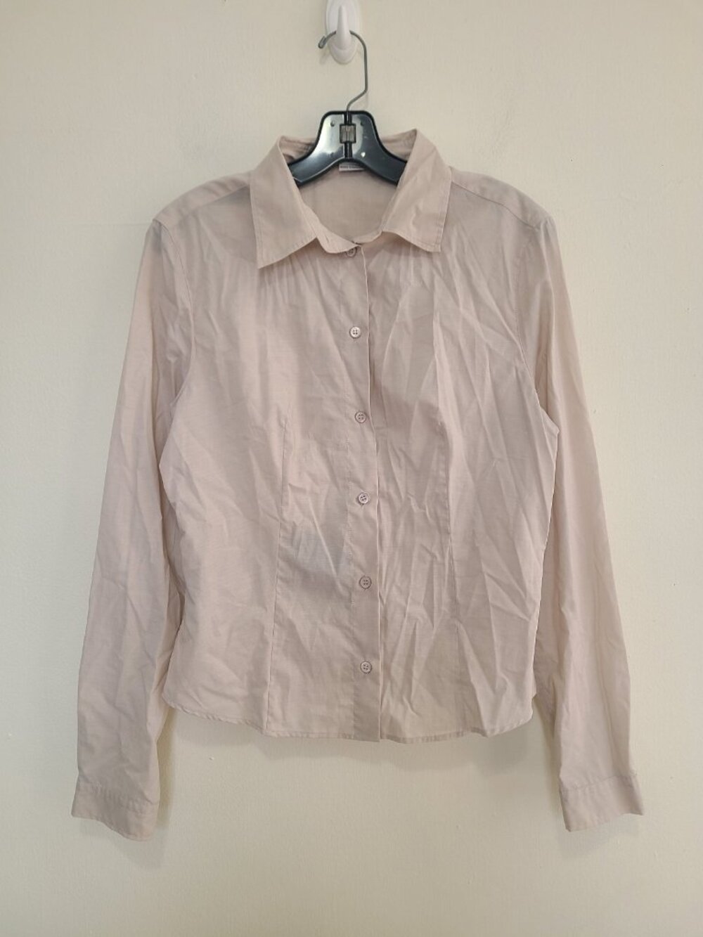 NWT Prada Women's Button Up Shirt Shirt Beige size IT 46 - Picture 6 of 12